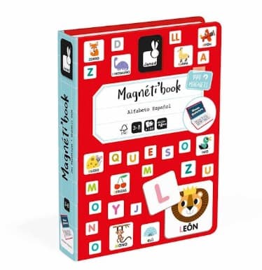 Magnéti' Book Alfabeto Español +3 años  | Janod 2714