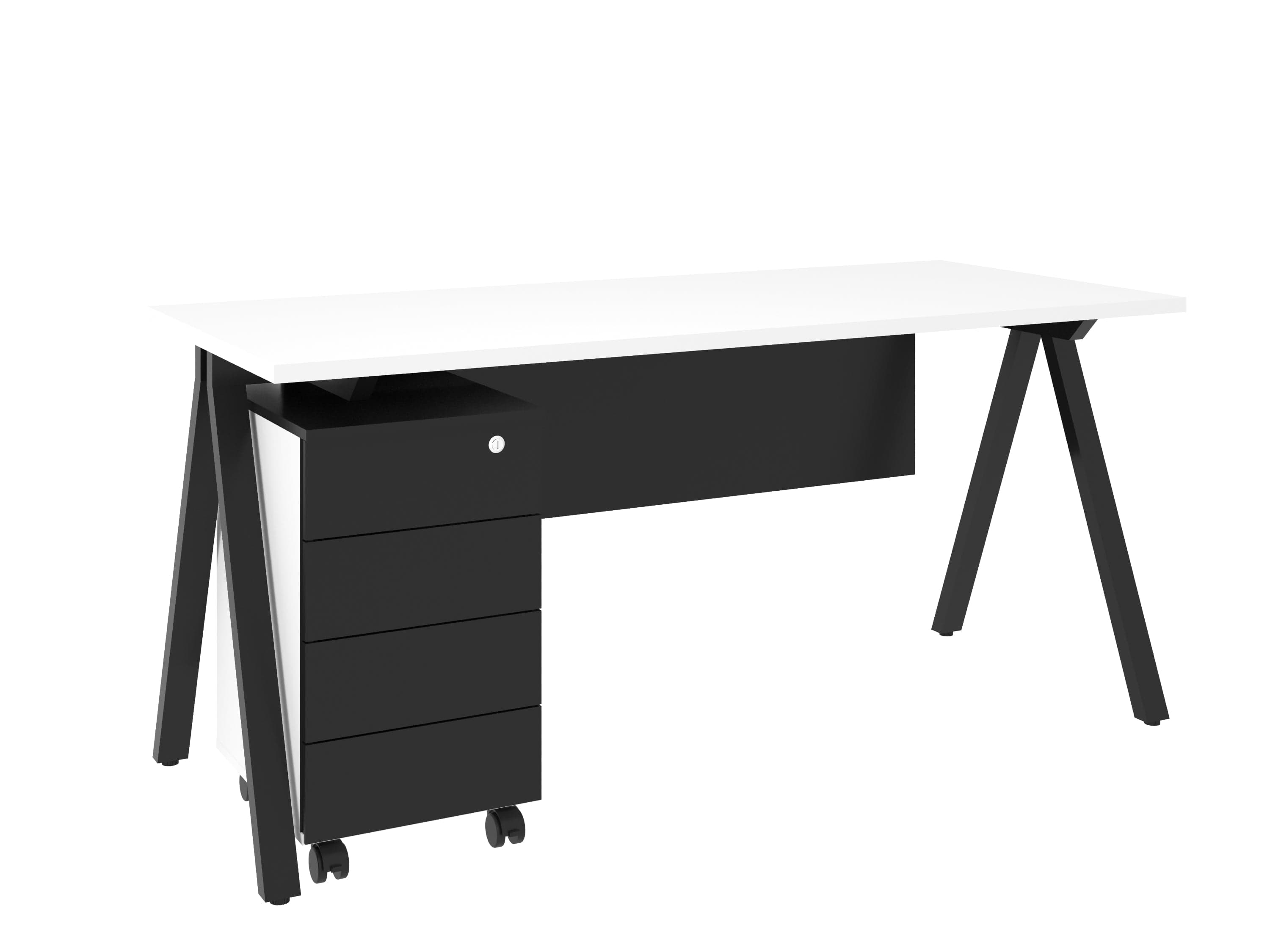 Conjunto Oficina Escritorio + Cajonera |  25787