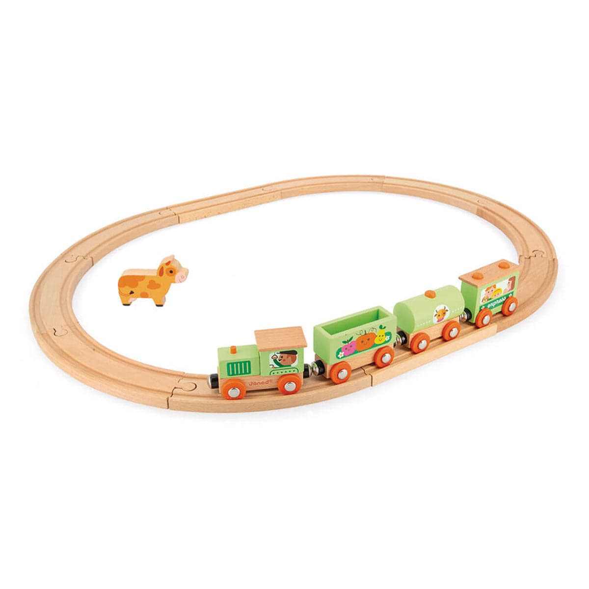 Tren Circuito Granja +3 años | Janod 4630