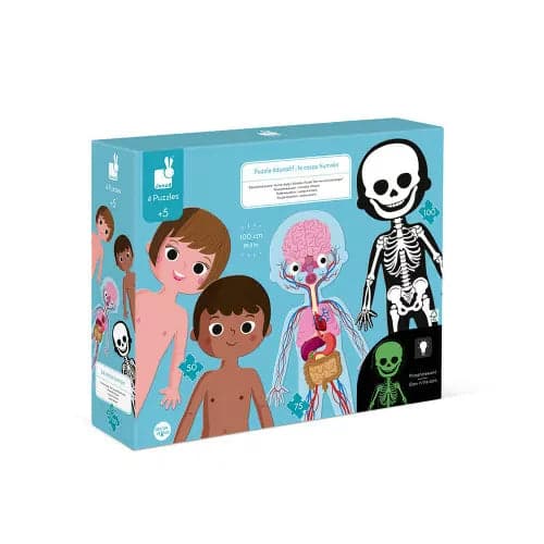Puzle educativo Cuerpo Humano +5 años | Janod 2681