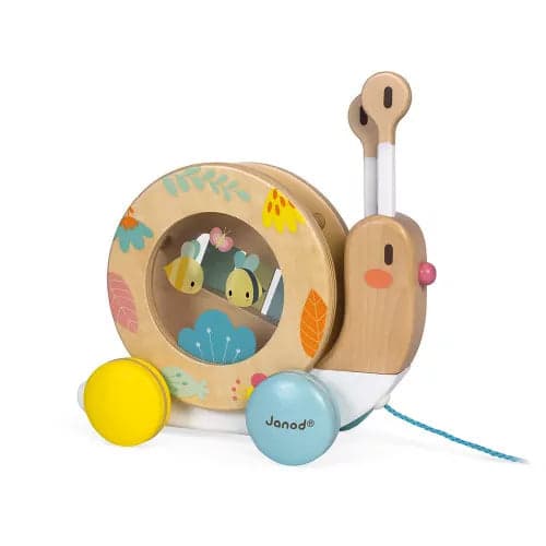 Arrastre Caracol Musical Pure +12 meses | Janod 5159