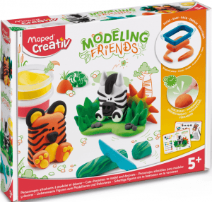 Set Creativo Infantil Modeling Friends +5 años | Maped Creative