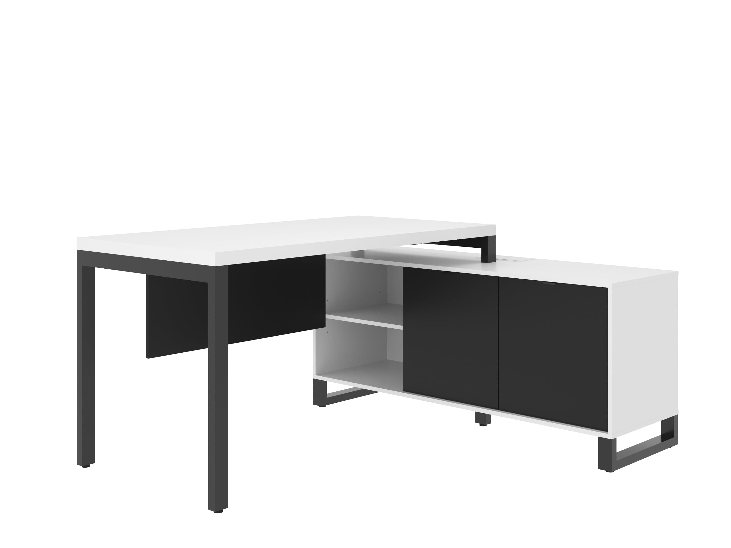Conjunto Oficina Escritorio + Mueble formando L | 25785