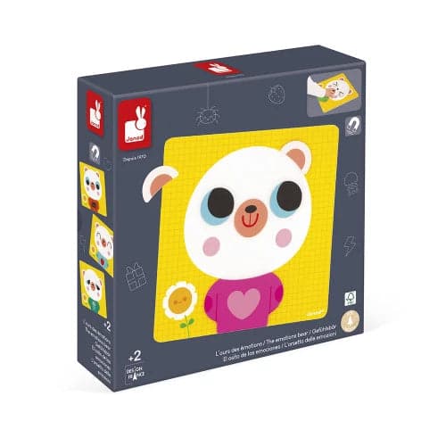 Juego magnético - El oso emocional +2 años | Janod 5447