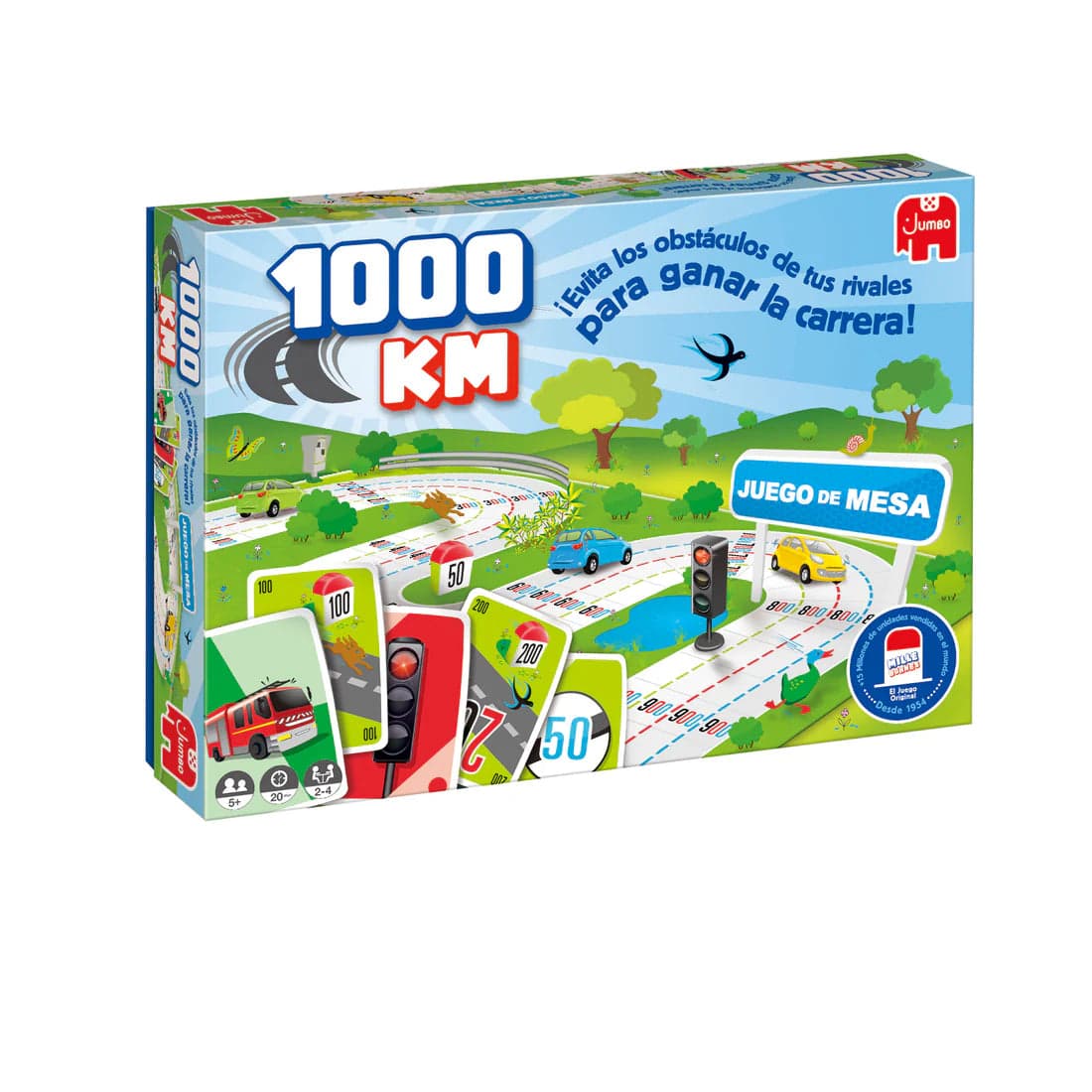 1000KM juego de mesa +5 años | JumboDiset 19902