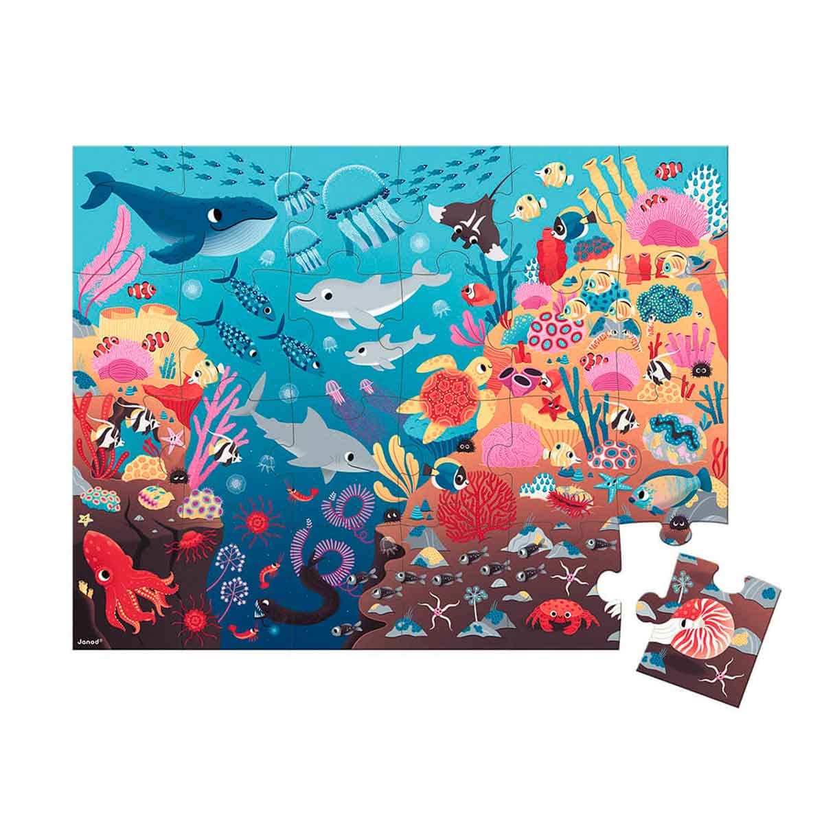 Puzle Oceano Magico +3 años | Janod 2654