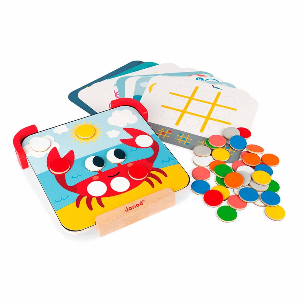 Discos Magneticos Aprendo Los Colores +2 años | Janod 5321