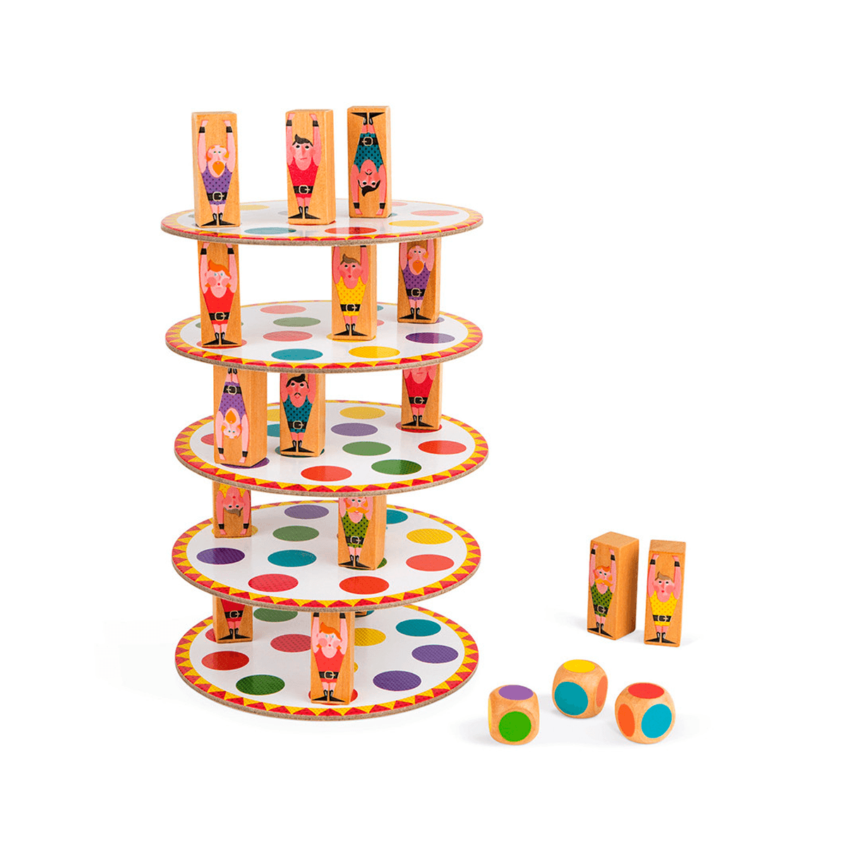Juego de Habilidades Acrobat +5 años  | Janod 2757