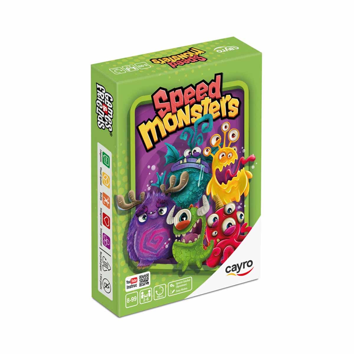 Speed Monsters +8 años | cayro 7018