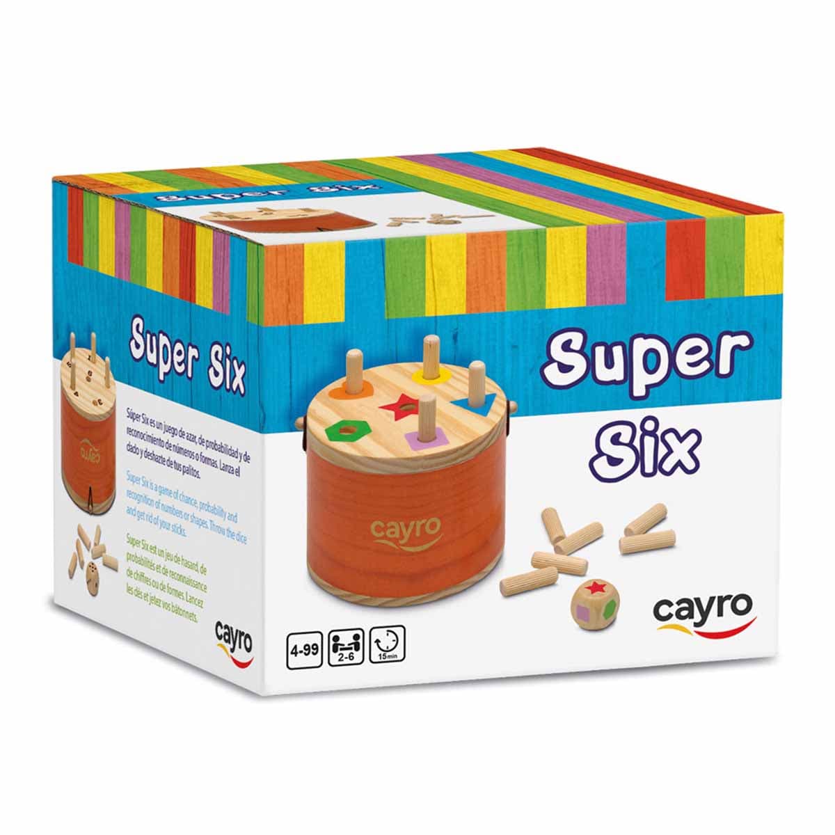 Super Six +4 años | Cayro 869