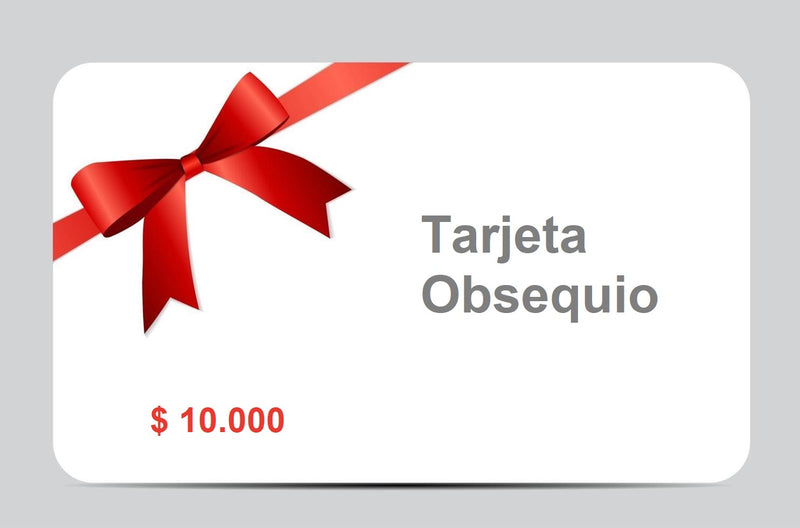 TARJETA OBSEQUIO $ 10.000