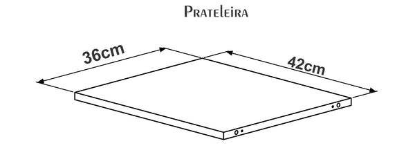 Kit x 2 estantes L420 Estanteria Modular  | 25715