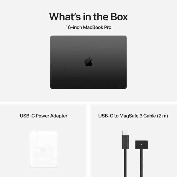 MacBook Pro 16" M4 Pro 14C CPU 20C GPU, 24GB RAM, 512GB SSD, Space Black