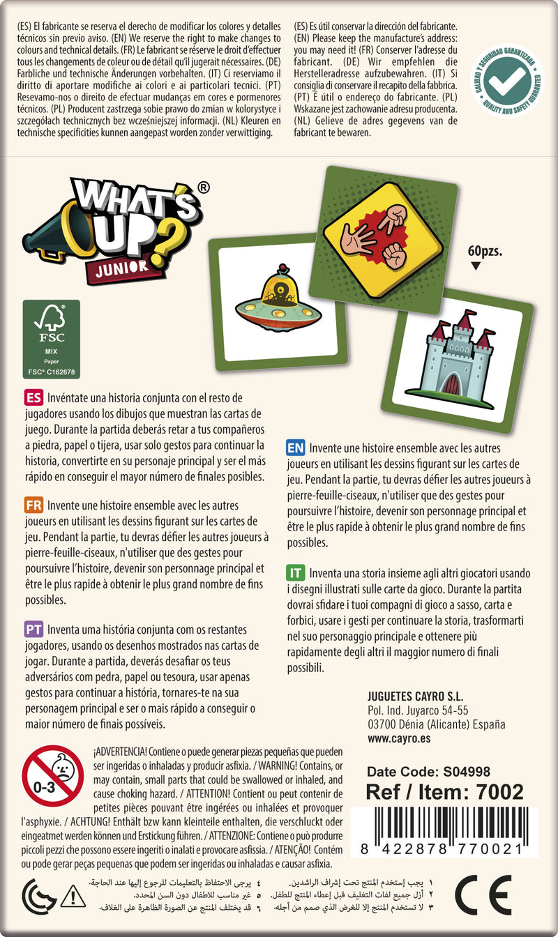What´s Up? Junior  +6años | Cayro 7002