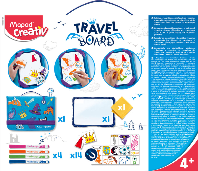Maletín de Set creativo con pizarra para colorear | Maped 969311
