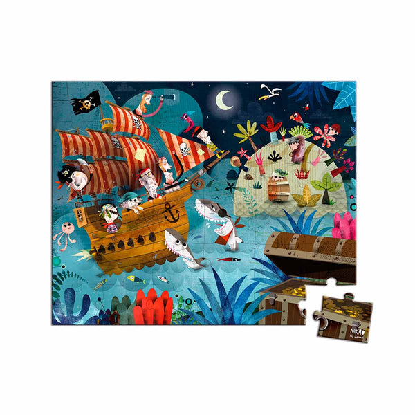 Puzzle Maletín de Busqueda del Tesoro | Janod 2922