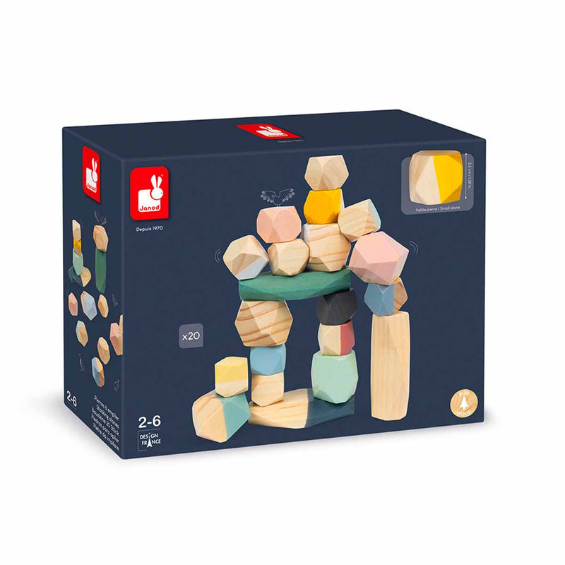 Piedras para apilar Sweet Cocoon (2 a 6 años)  | Janod 4401