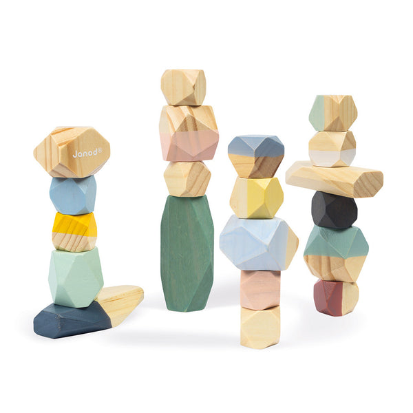 Piedras para apilar Sweet Cocoon (2 a 6 años)  | Janod 4401