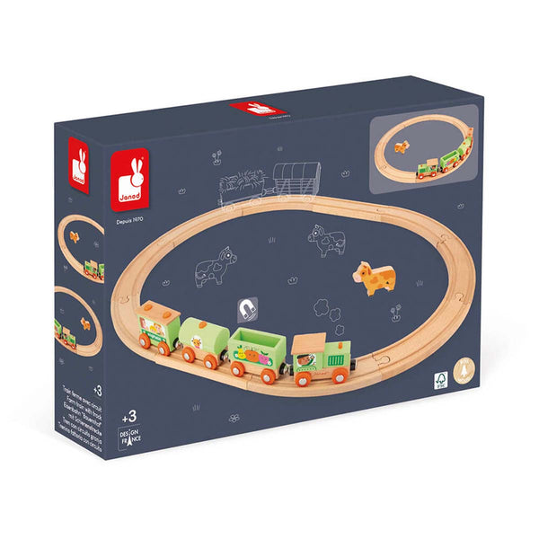 Tren Circuito Granja (+3 años) | Janod 4630