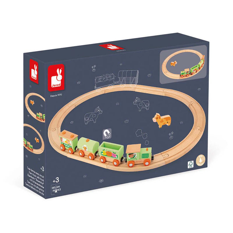 Tren Circuito Granja (+3 años) | Janod 4630