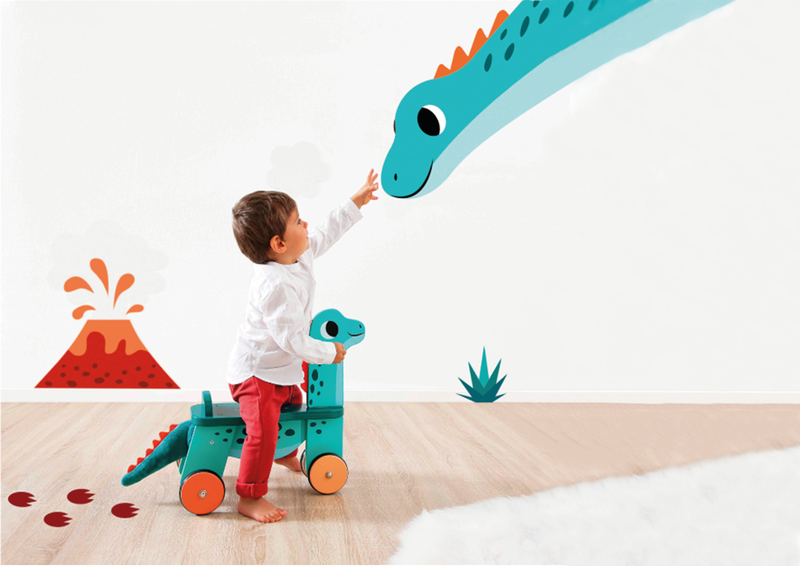 Correpasillos Dinosurio 12 meses a 3 años | Janod 5828