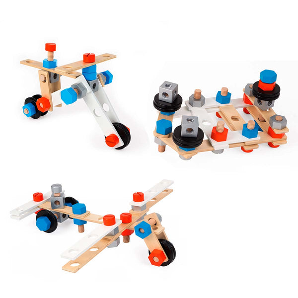 Barril de Bricolaje 50 Piezas | Janod 6480