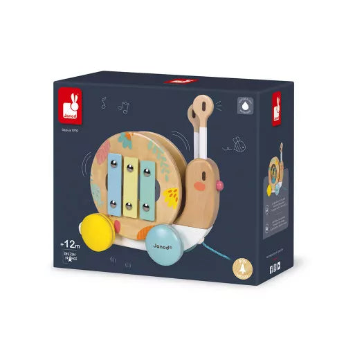 Arrastre Caracol Musical Pure | Janod 5159