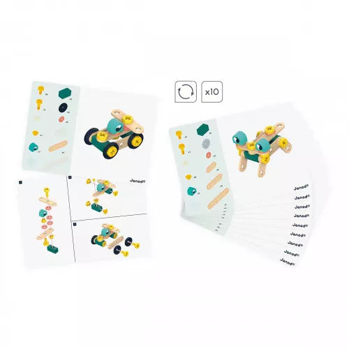 Brico'Kids barril 50 piezas (madera) | Janod 6453
