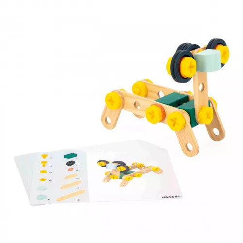Brico'Kids barril 50 piezas (madera) | Janod 6453