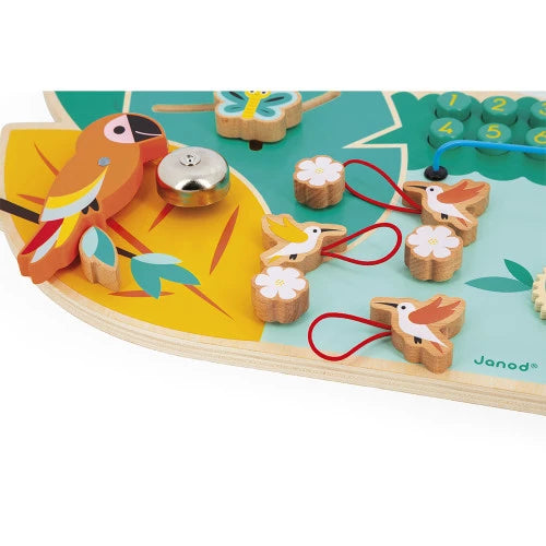 Busy-board cocodrilo Tropik | Janod 8280