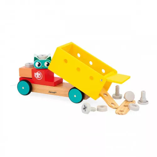 Camión de tracción Brico'Kids | Janod 6451