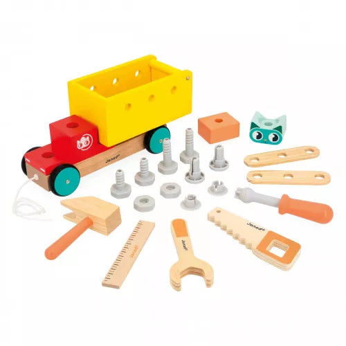 Camión de tracción Brico'Kids | Janod 6451