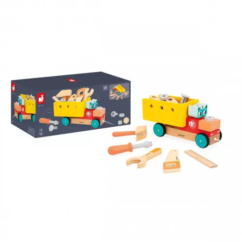 Camión de tracción Brico'Kids | Janod 6451