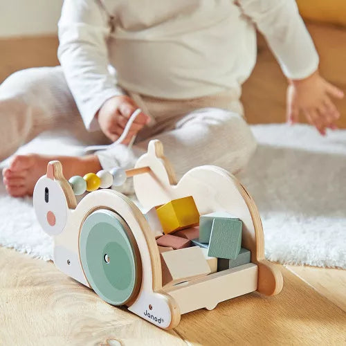 Carrito de cubos de caracol Sweet Cocoon | Janod 4054
