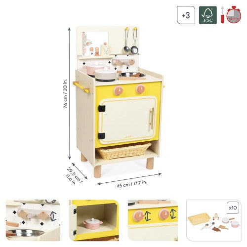 Cocina de madera Abuelita Alegre | Janod 6641