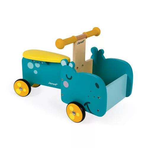 Correpasillos Hipopótamo (madera) | Janod 8003