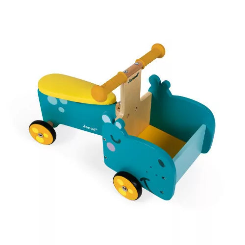 Correpasillos Hipopótamo (madera) | Janod 8003