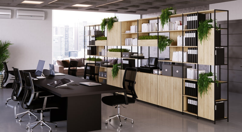 Estanterías modulares dinámicas | modulo base
