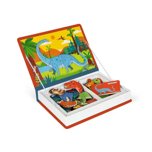 Magneti book Dinosaurios, 40 imanes +3 años | Janod 2590