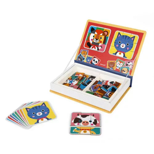 Magneti'Book mix y match Animales 3-8 años | Janod 2587