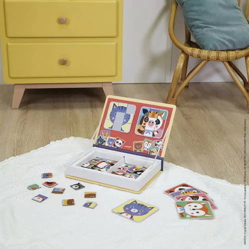 Magneti'Book mix y match Animales 3-8 años | Janod 2587