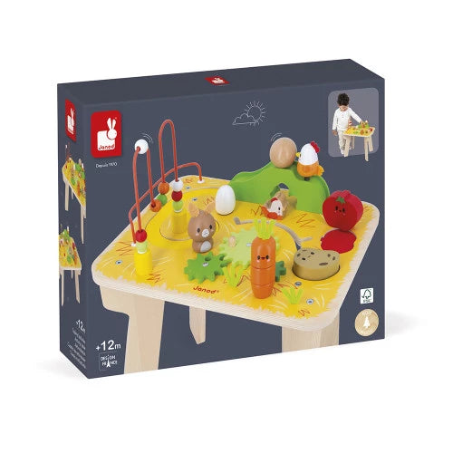 Mesa de madera para actividades en la granja | Janod 3321