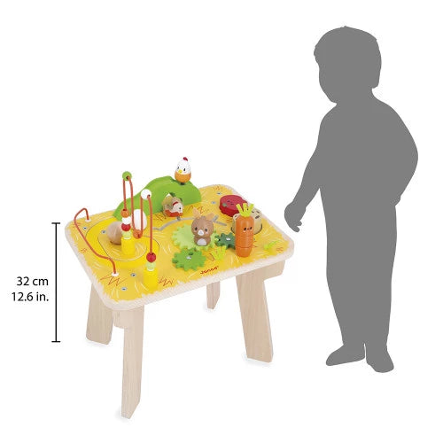 Mesa de madera para actividades en la granja | Janod 3321