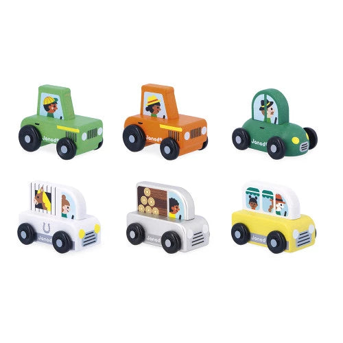 Pick-up de madera Campiña - Cross Roads | Janod 5935
