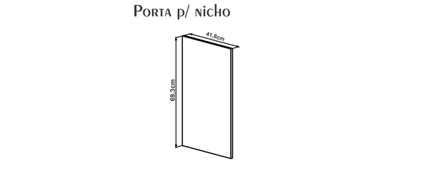 Kit x 2 puertas Estanteria Modular  | 25751