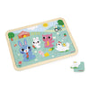 Puzzle de madera de granja 24 piezas + +3años | Janod 7126