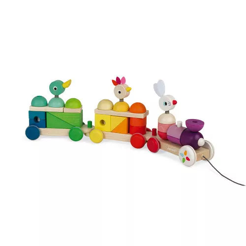 Zigolos Tren Gigante Multicolor +1año | Janod 8202