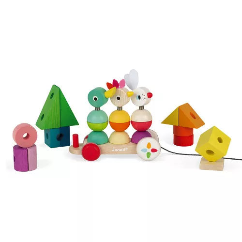 Zigolos Tren Gigante Multicolor +1año | Janod 8202