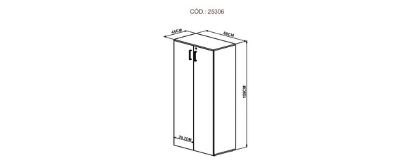 OUTLET - Armarios CONCEPT (fondo de 3mm) 25306