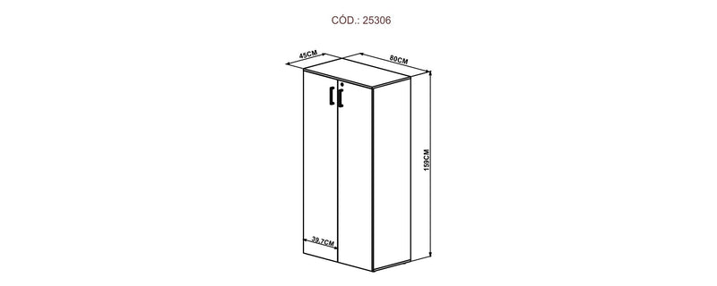 OUTLET - Armarios CONCEPT (fondo de 3mm) 25306